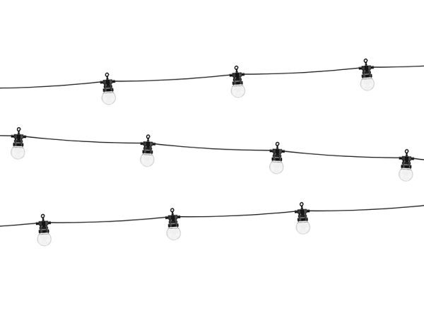 Dekoratívna LED reťaz so žiarovkami